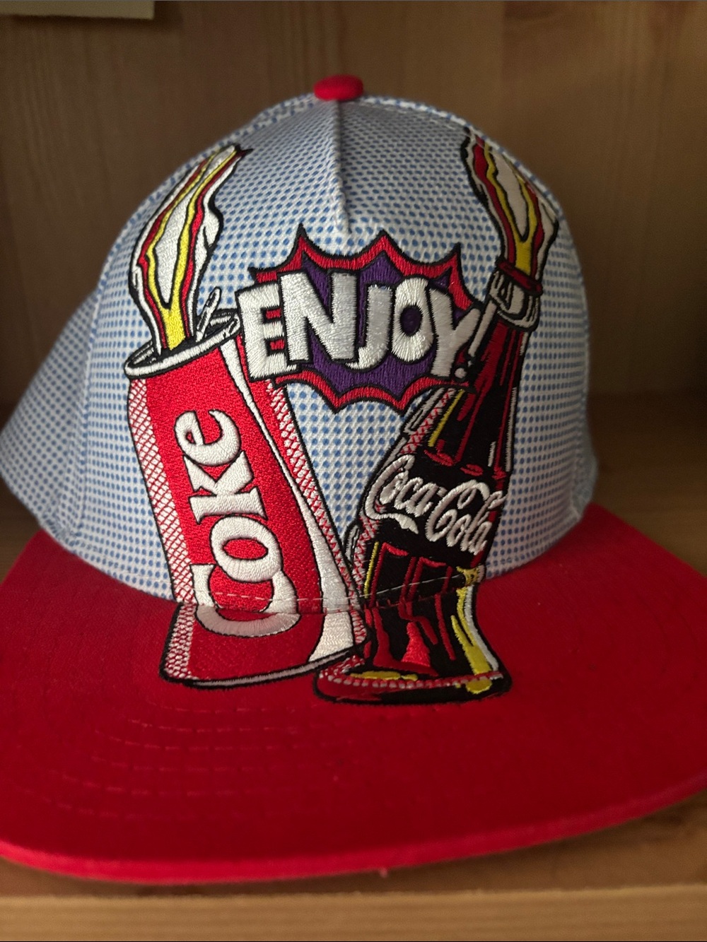 Coca Cola Pop Art Snapback Hat